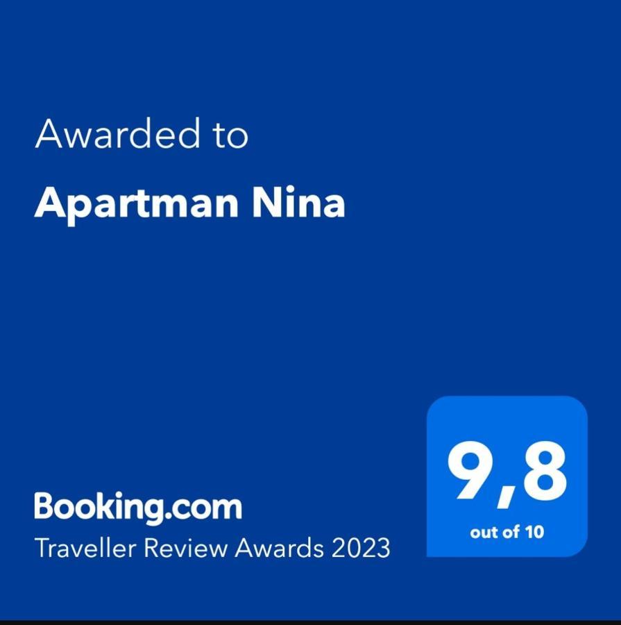 Apartman Nina Kali Exteriér fotografie